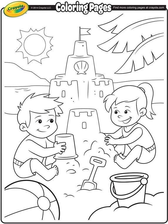 55 Beach Coloring Book Pages 40