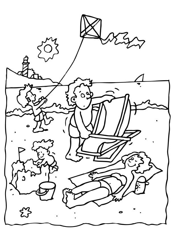 55 Beach Coloring Book Pages 52