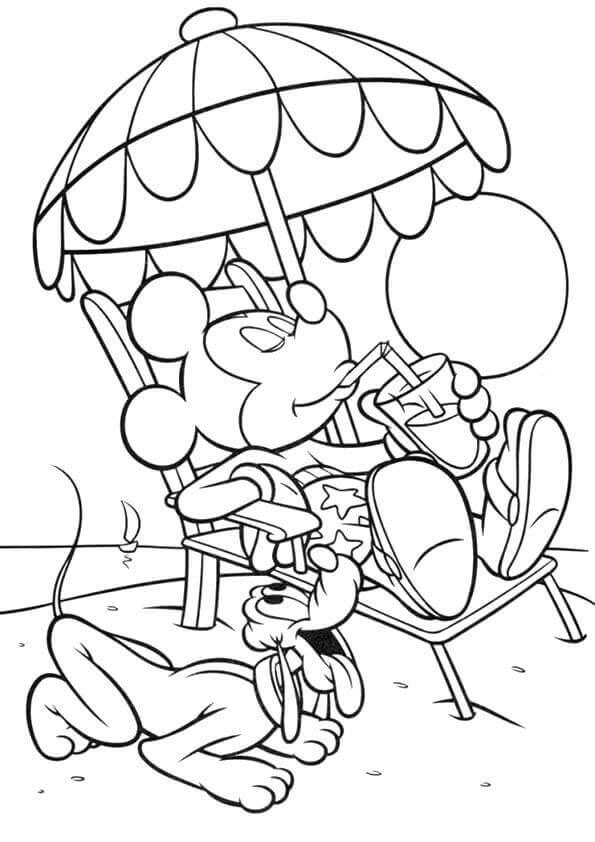 55 Beach Coloring Book Pages 53