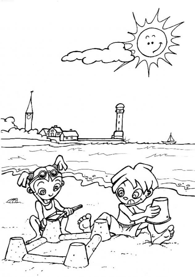 55 Beach Coloring Book Pages 72