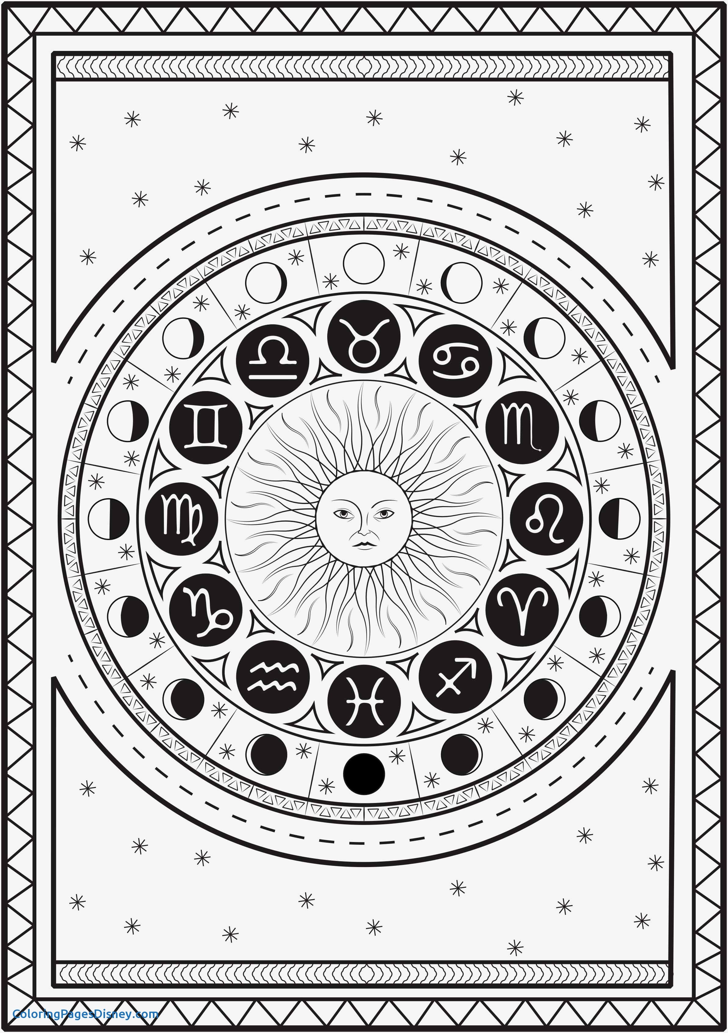 Astrology Coloring Book 24