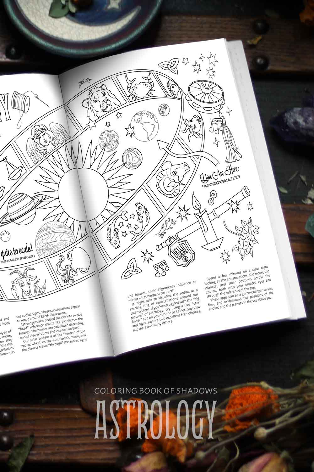 Astrology Coloring Book 37