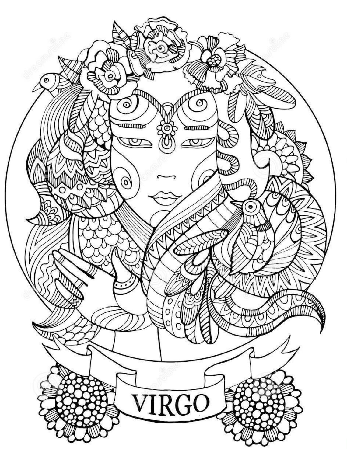 Astrology Coloring Book 69