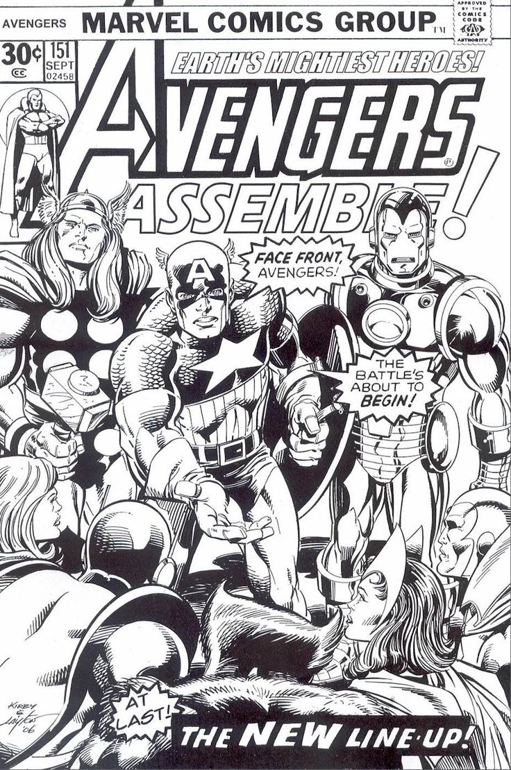 Avengers Coloring Book 2