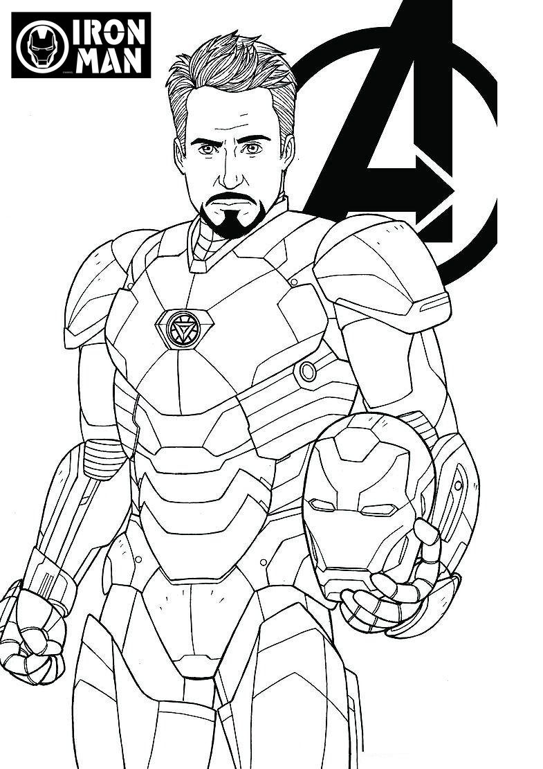 Avengers Coloring Book 32