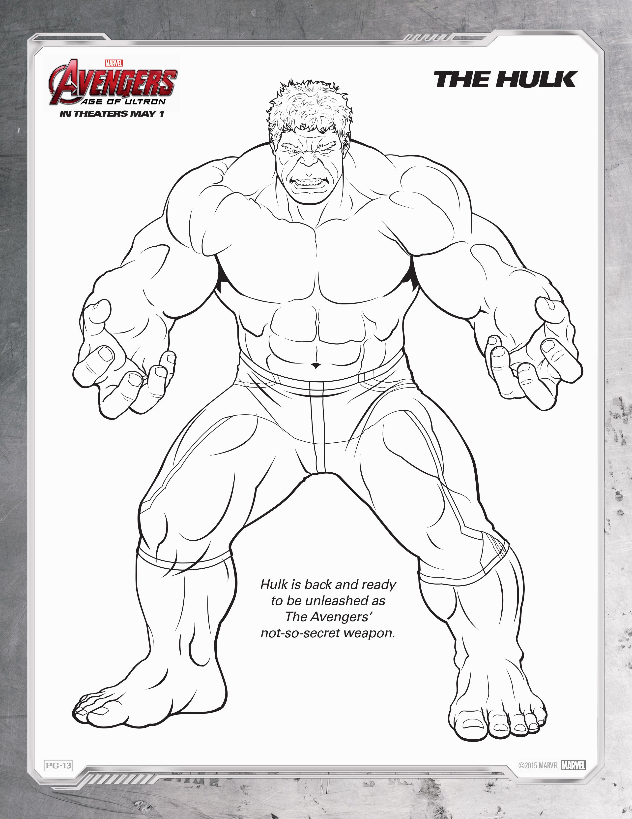 Avengers Coloring Book 43