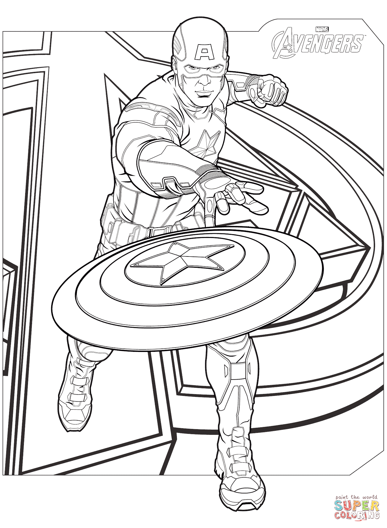 Avengers Coloring Book 63