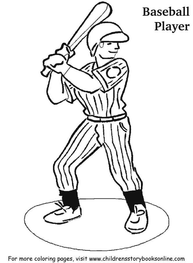 Baseball Coloring Book 22