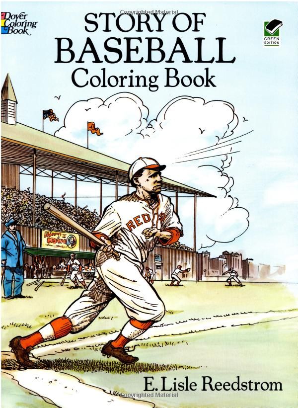 Baseball Coloring Book 52