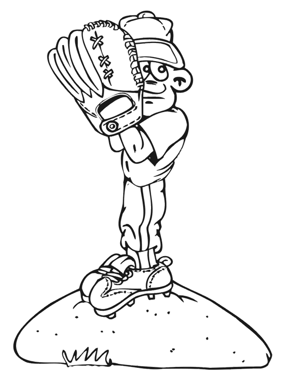 Baseball Coloring Book 63