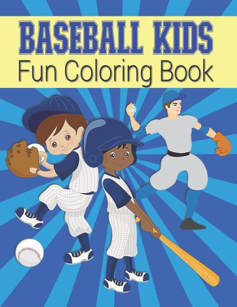 Baseball Coloring Book 7