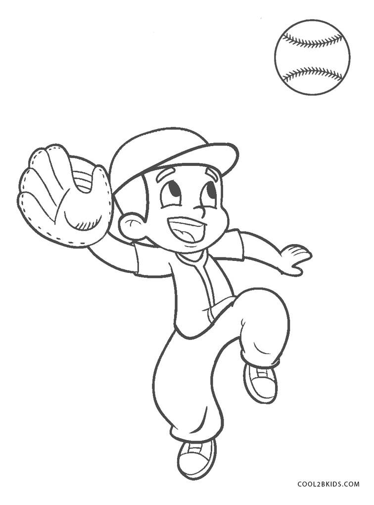 Baseball Coloring Book 72