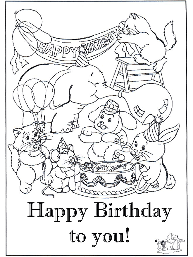 45 Birthday Color Book 32