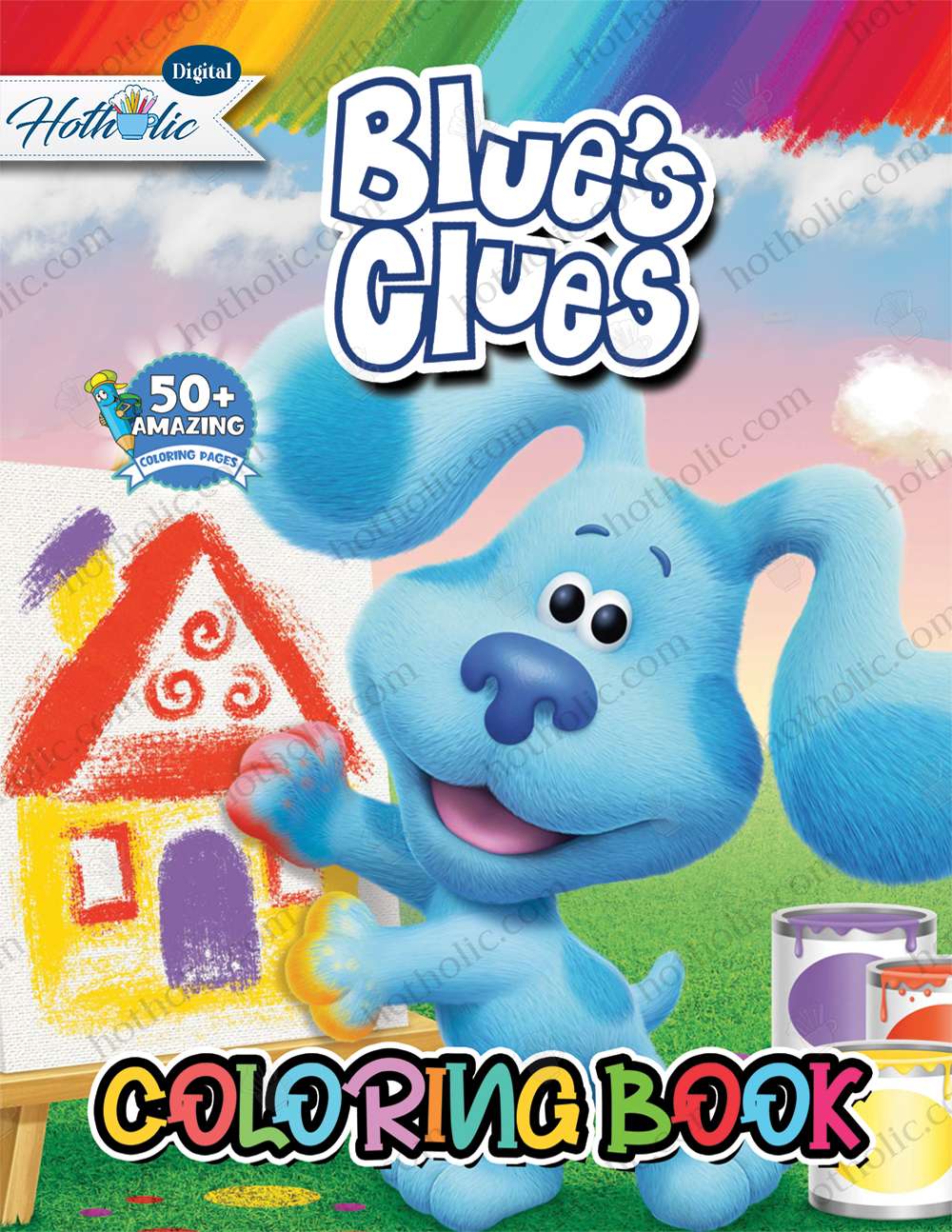 45 Blues Clues Coloring Book 39