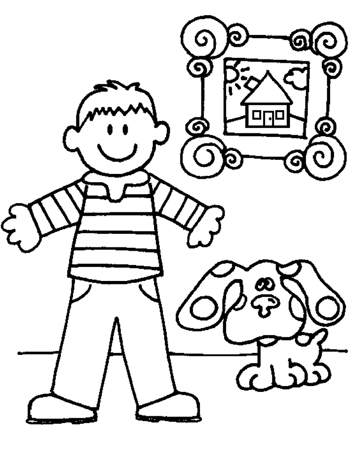 45 Blues Clues Coloring Book 50