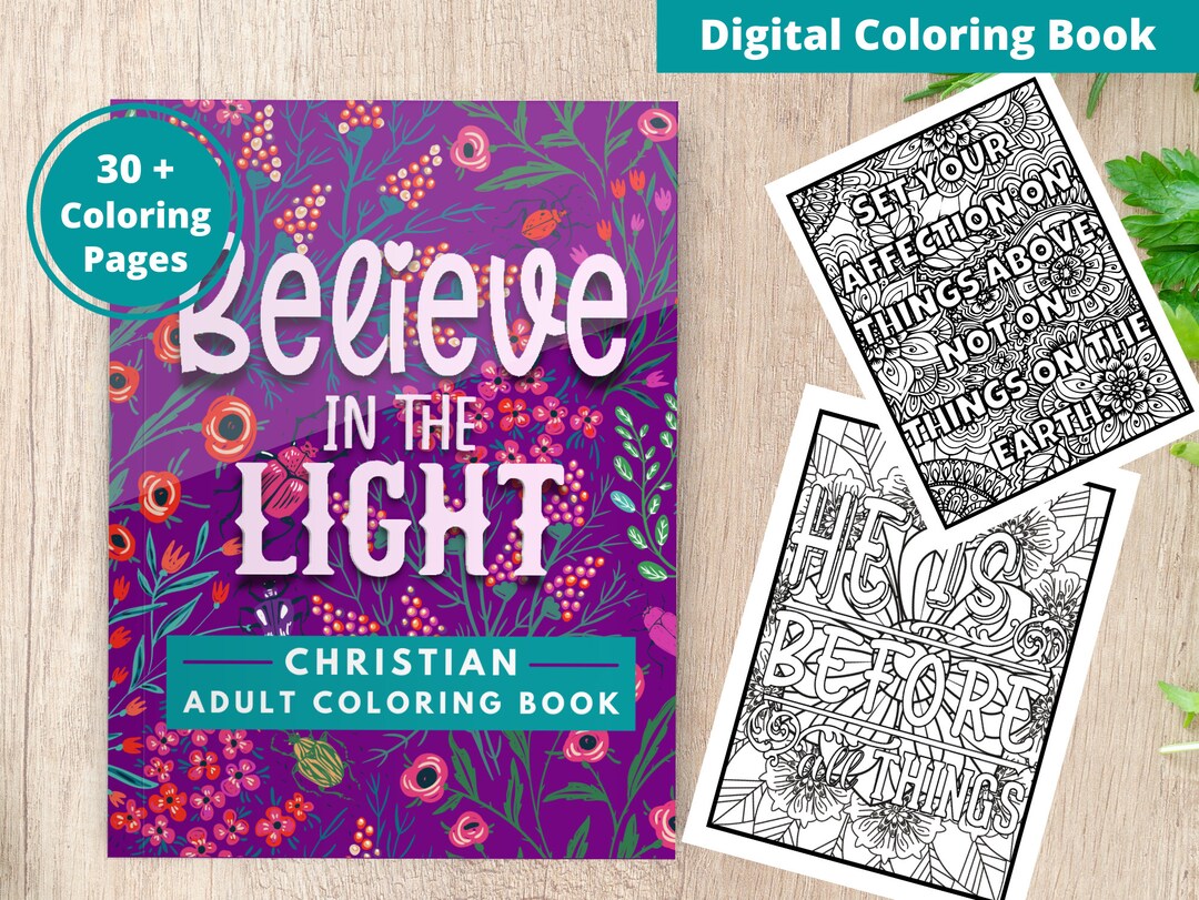 45 Christian Coloring Books For Adults 31