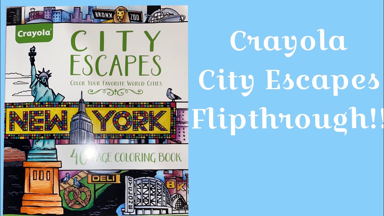 45 City Escapes Coloring Book 20