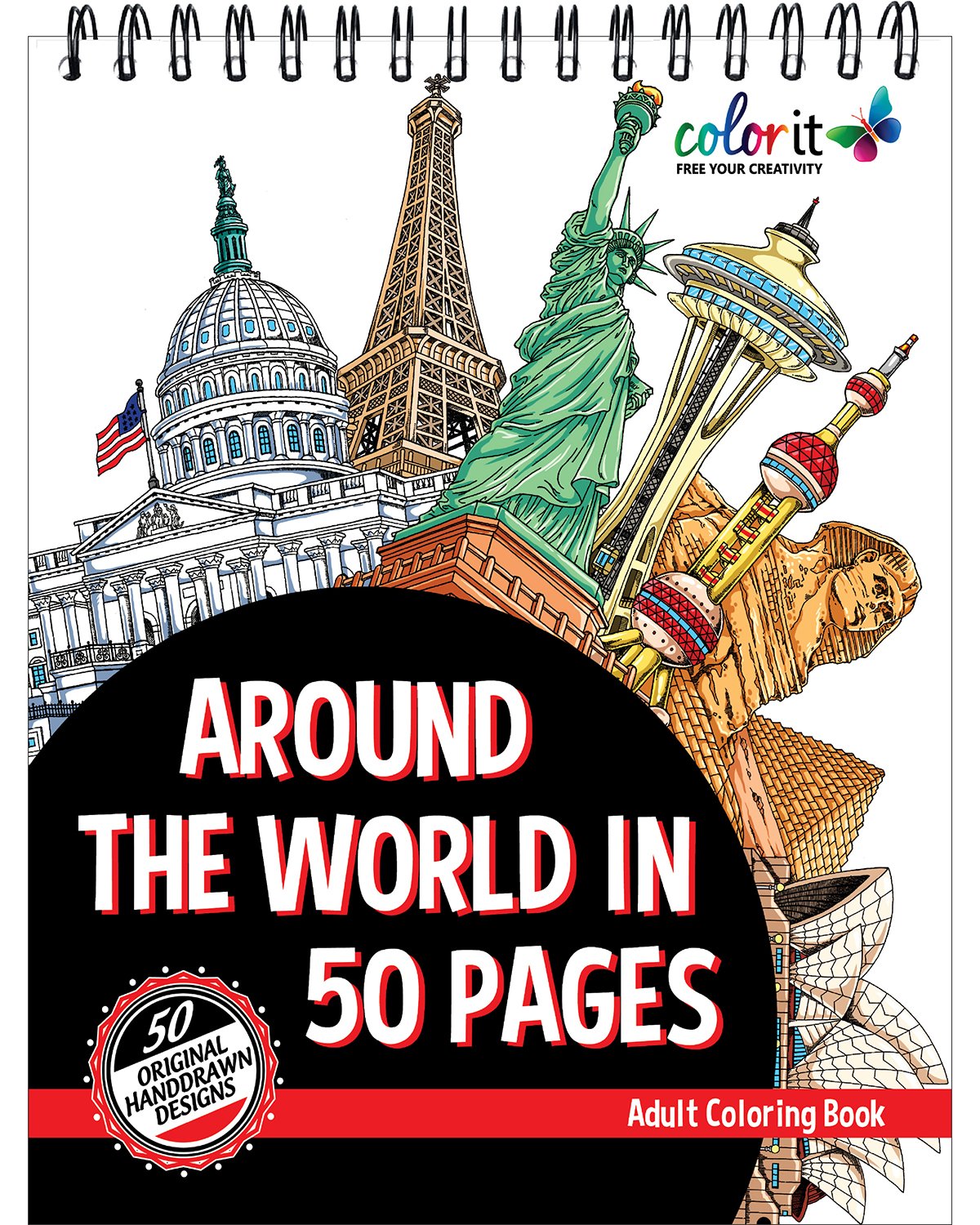 45 City Escapes Coloring Book 22