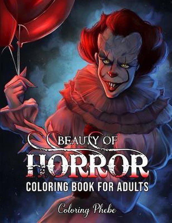 50 Beauty And Horror Coloring Book 38