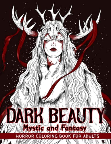 50 Beauty And Horror Coloring Book 55