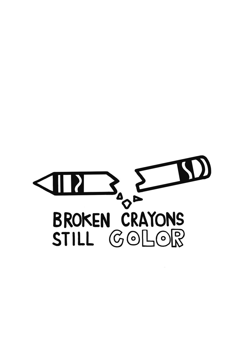 50 Broken Crayons Still Color Book 30