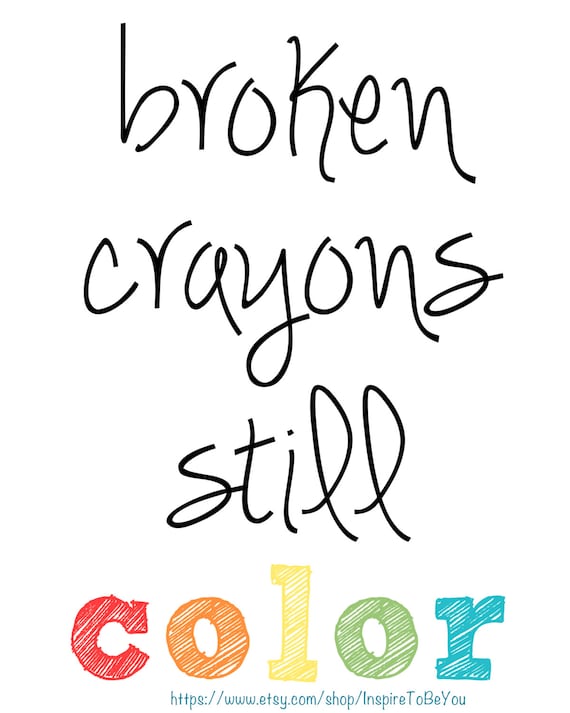 50 Broken Crayons Still Color Book 7