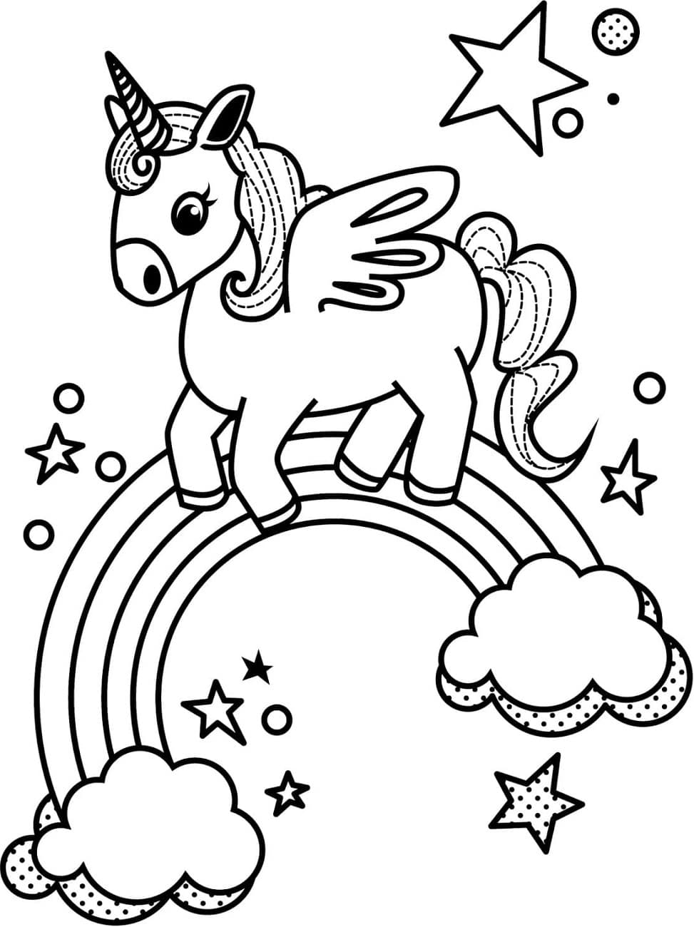 50 Color Book Unicorn 26