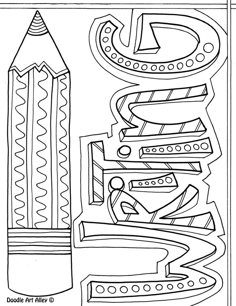 55 Book Cover Coloring Pages 5