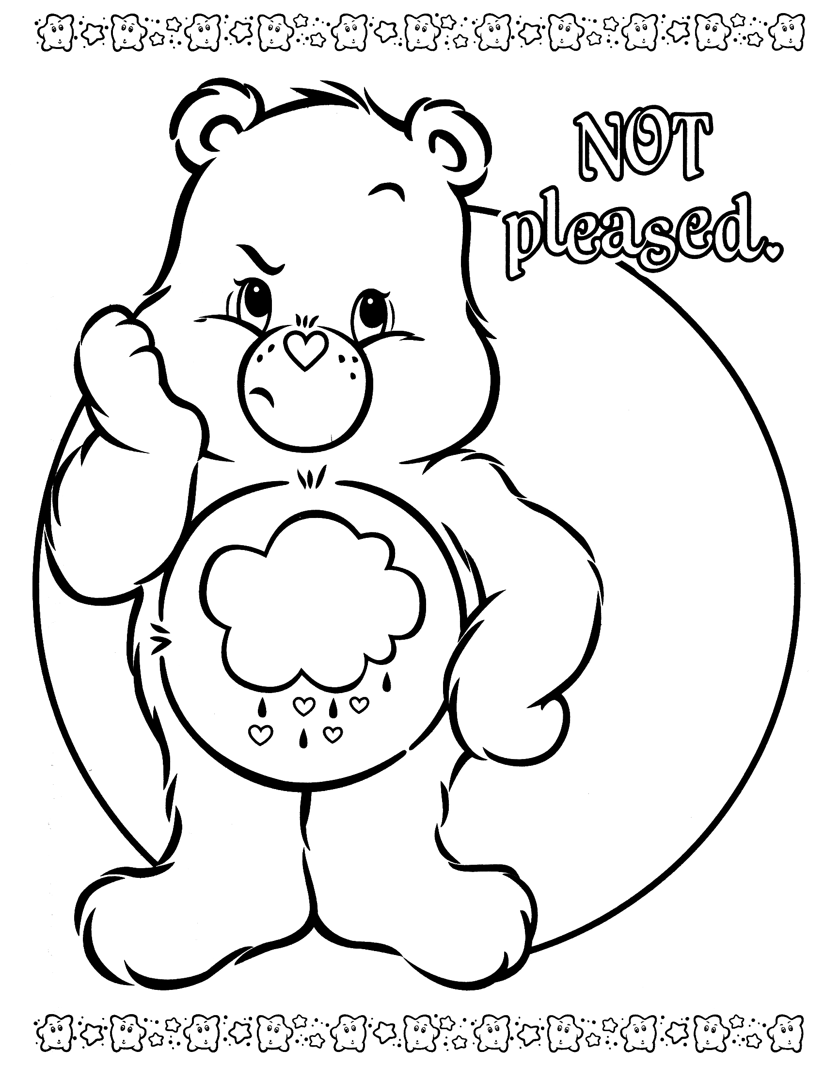 55 Care Bears Coloring Book 18