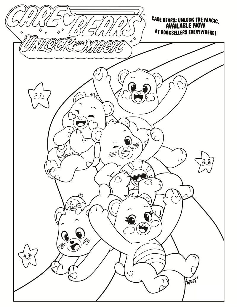 55 Care Bears Coloring Book 20