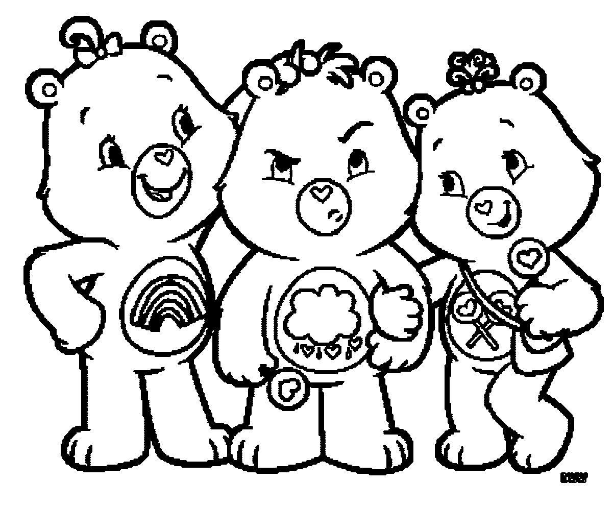 55 Care Bears Coloring Book 29