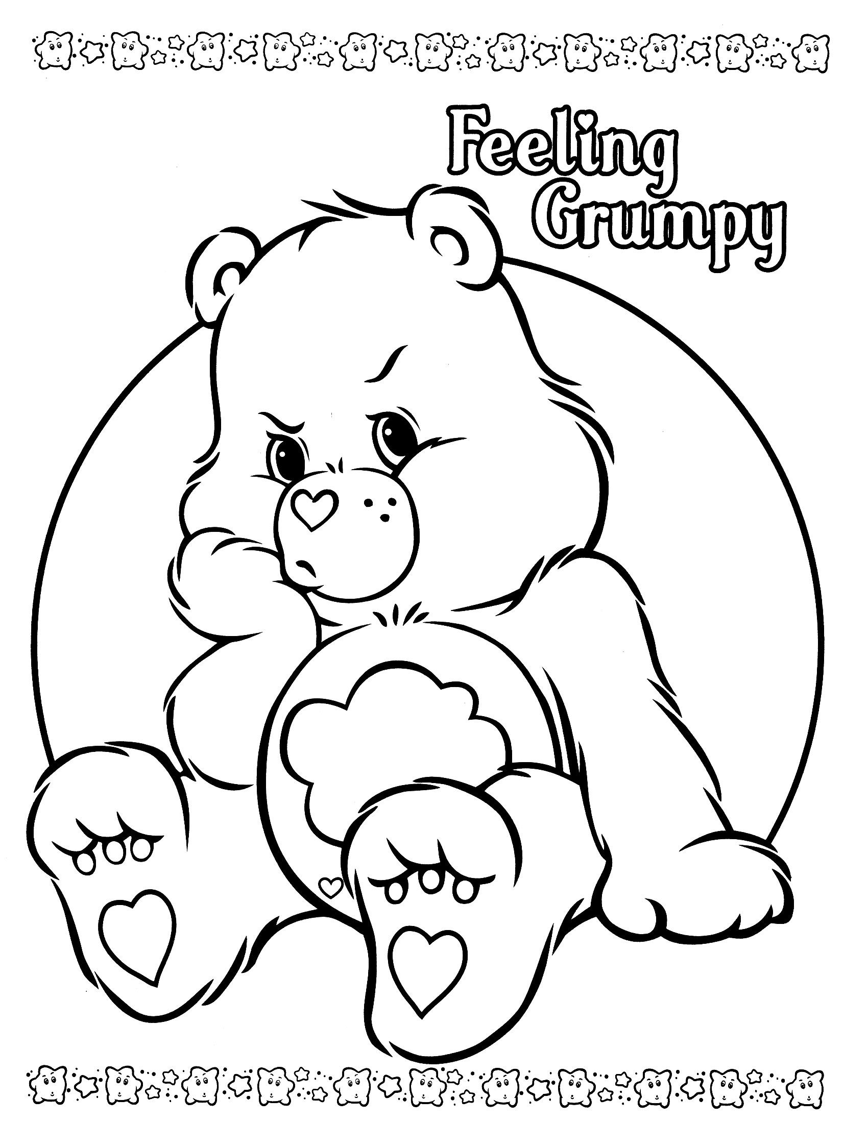 55 Care Bears Coloring Book 3