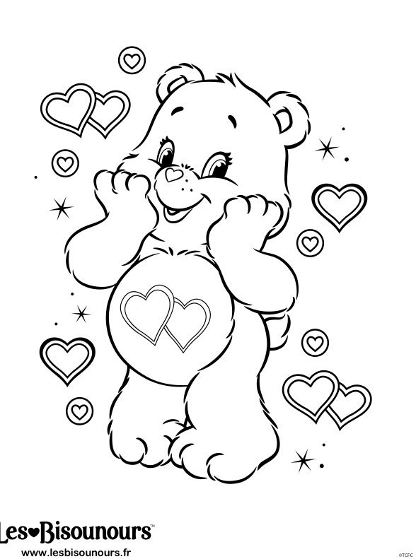 55 Care Bears Coloring Book 51