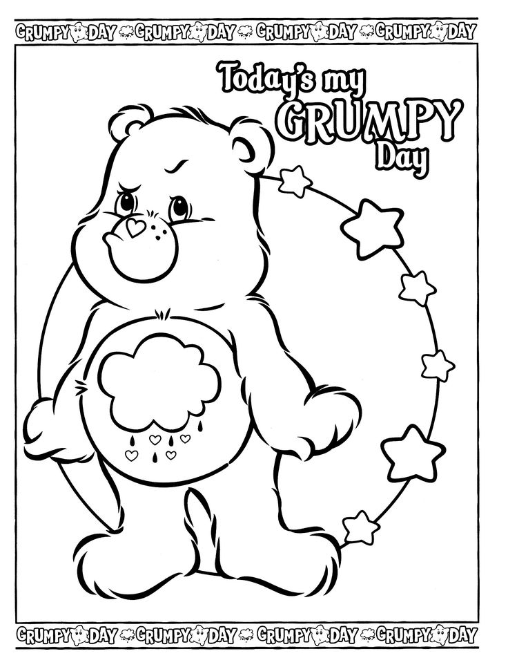 55 Care Bears Coloring Book 55