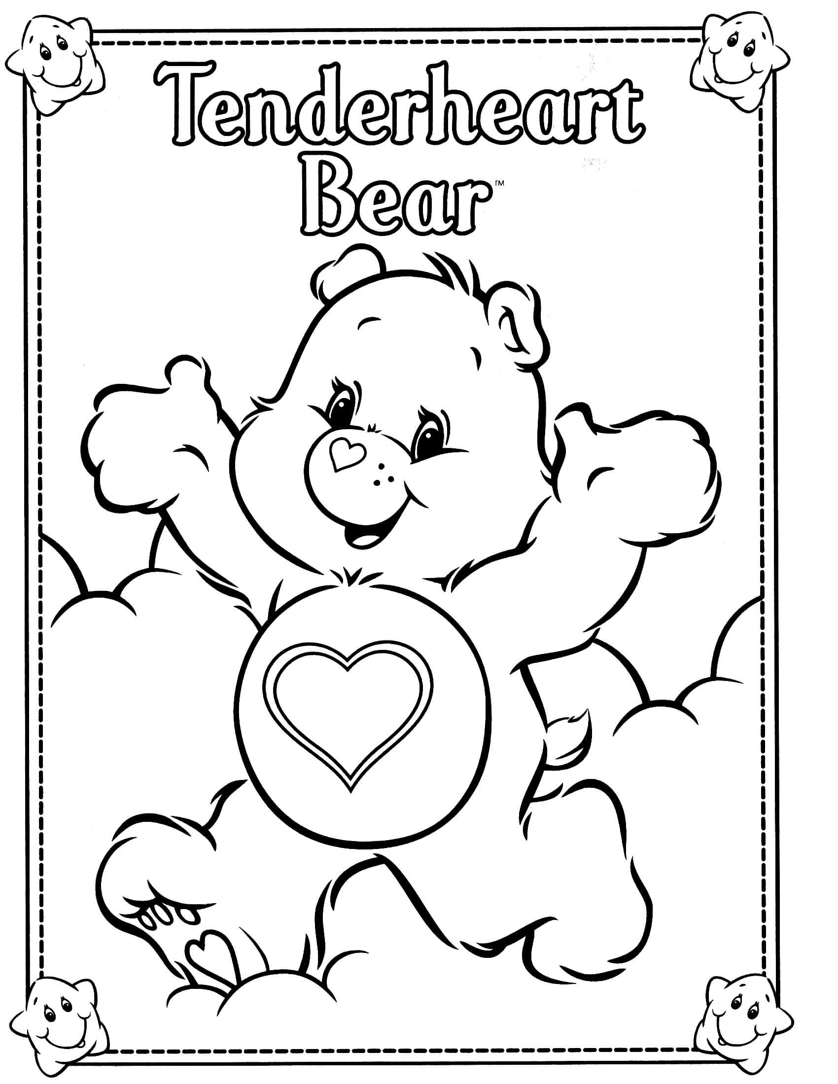 55 Care Bears Coloring Book 64