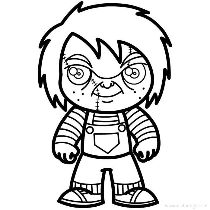 55 Chucky Coloring Book 31