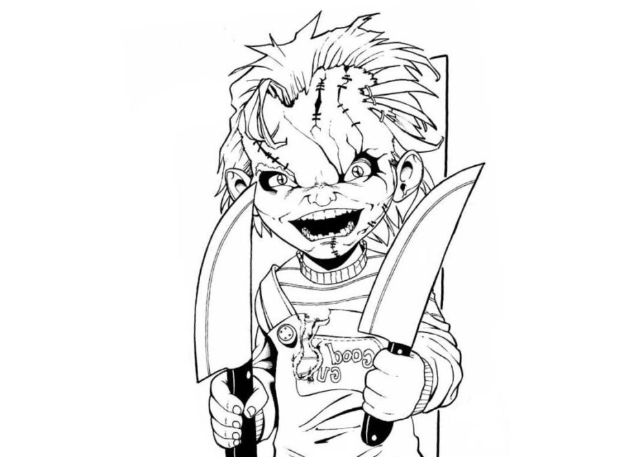 55 Chucky Coloring Book 32