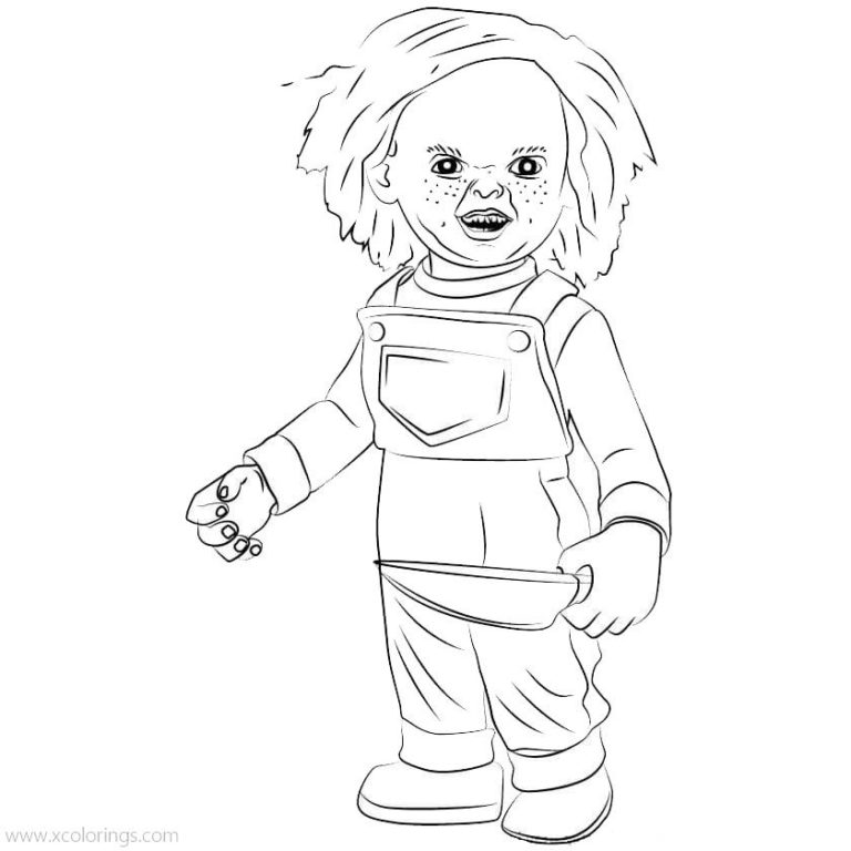 55 Chucky Coloring Book 36