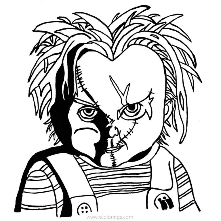 55 Chucky Coloring Book 53