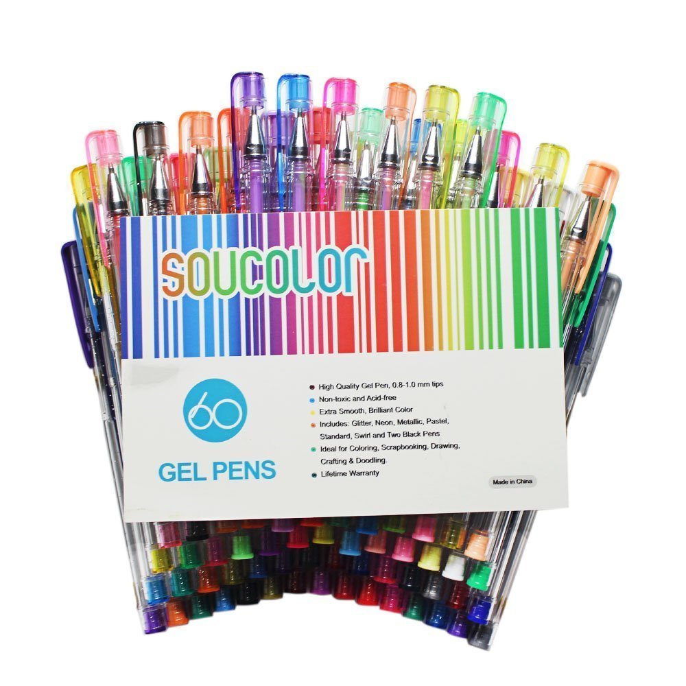 45 Coloring Book Gel Pens 32