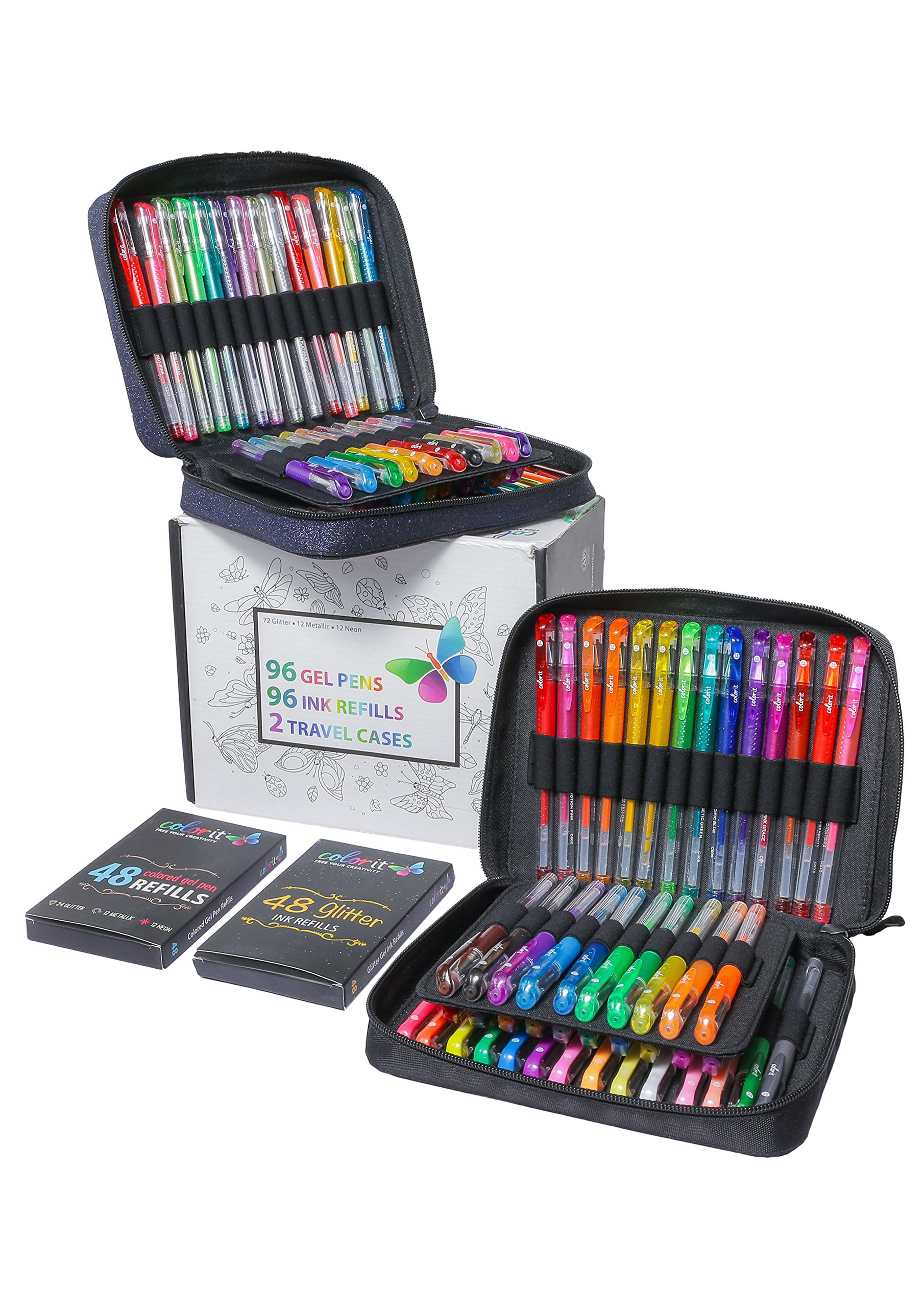 45 Coloring Book Gel Pens 36