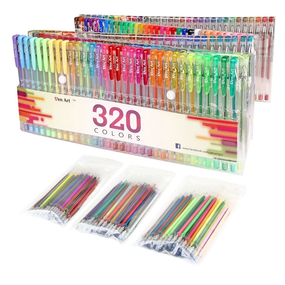 45 Coloring Book Gel Pens 53