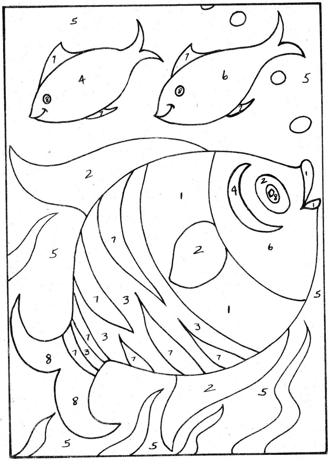 50 Coloring Book Color By Number 24