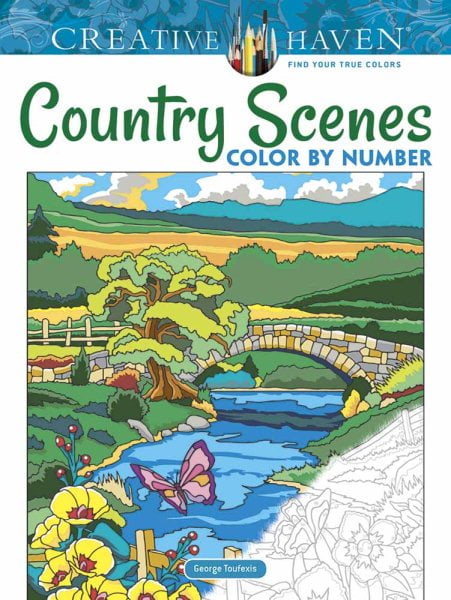 50 Coloring Book Color By Number 30