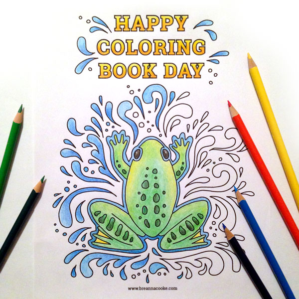 50 Coloring Book Day 4