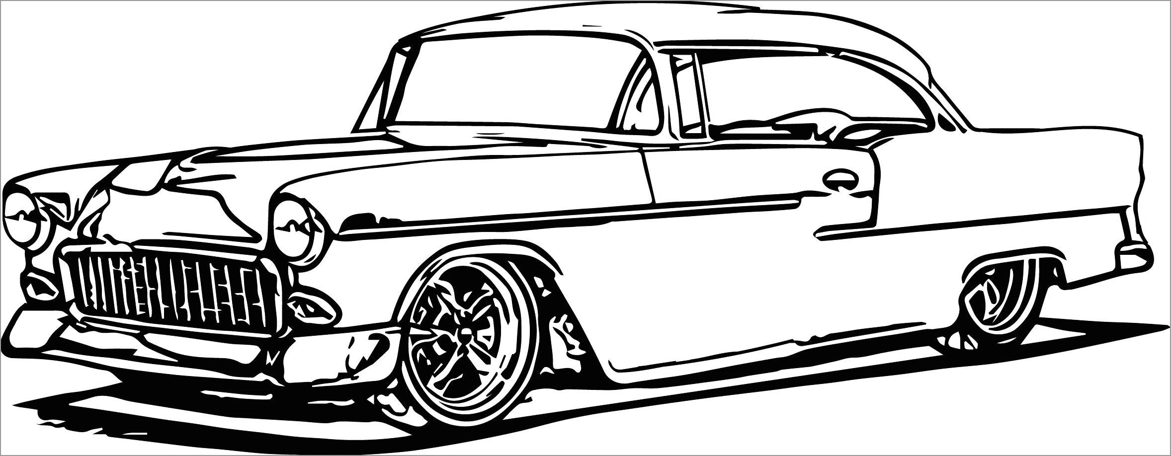 50 Printable Coloring Book Of Cars 43