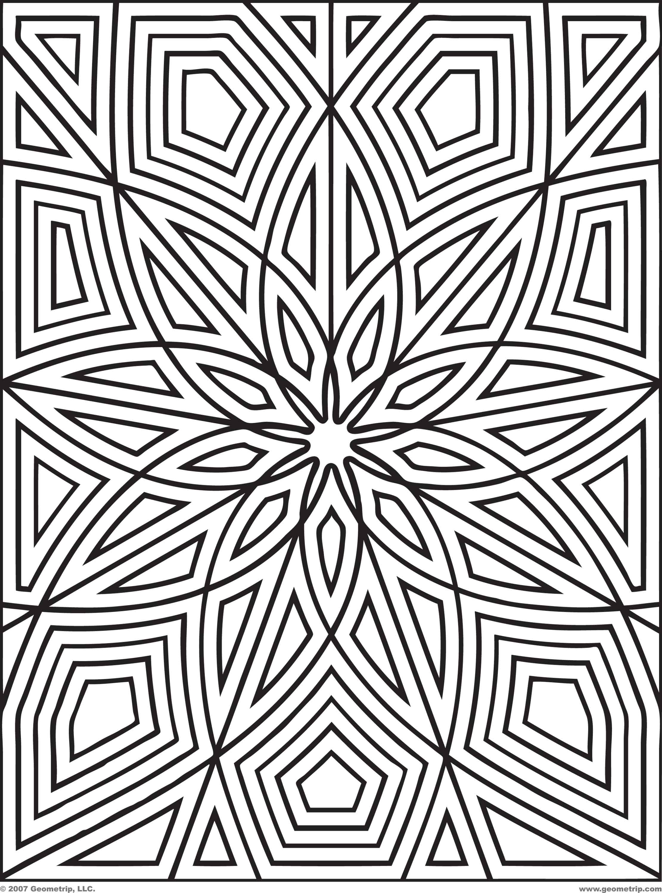 55 Coloring Book Designs 9