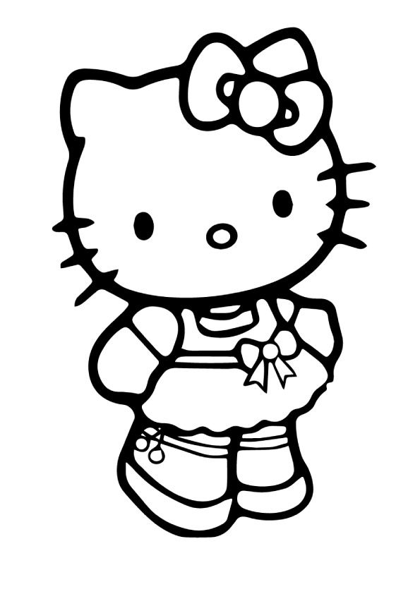 55 Printable Coloring Book Hello Kitty 21