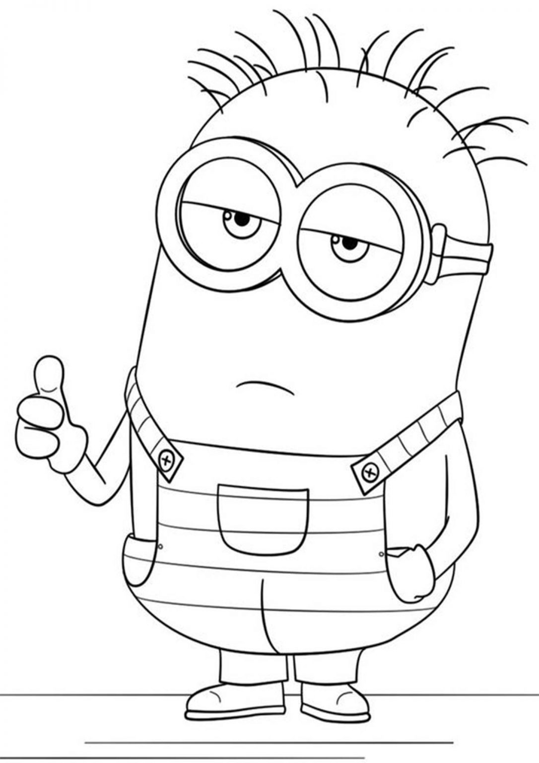 55 Printable Coloring Book Minions 18