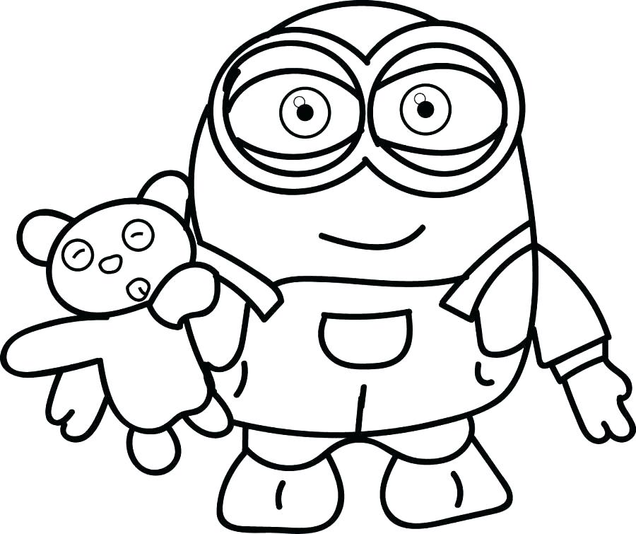 55 Printable Coloring Book Minions 19